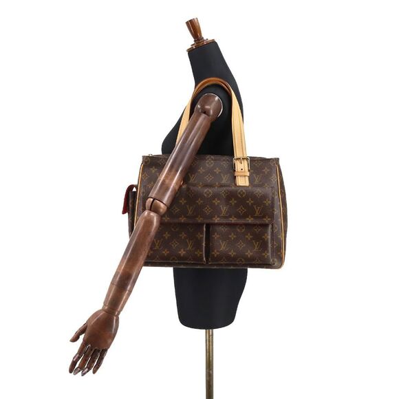 Louis Vuitton Multipli Cite Monogram Canvas Shoulder Bag Brown - Picture 7 of 7